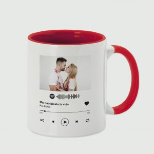 Taza spotify personalizada