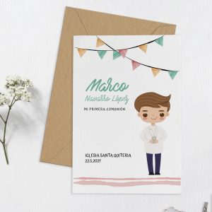 invitación de comunión