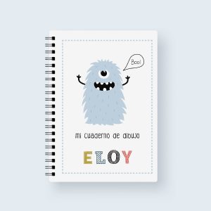 cuaderno de dibujo personalizado